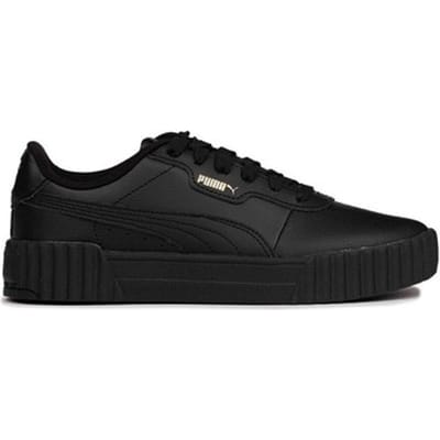 PUMA Carina 3.0 Dames Sneakers - PUMA Black-PUMA Gold