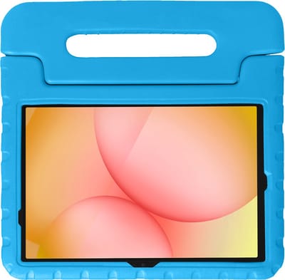 Hoesje - Geschikt voor Samsung Galaxy Tab A11 Plus - Kinderhoes Shockproof Bumper - Kidsproof Case - Tablet Hoes - Kinder Hoes Cover - Blauw