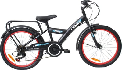 Kinderfiets Uniek 6Speed 20'' Black/Red