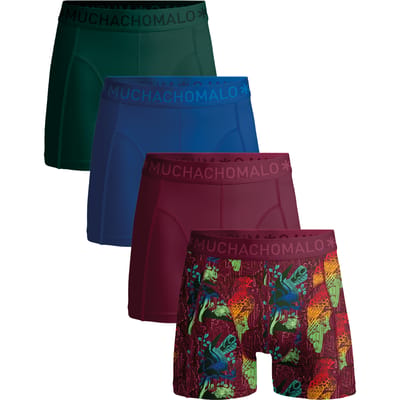 Muchachomalo Boxershort Heren – 4 Pack – 95% Katoen – Heren Ondergoed – Kleding – Stevig Ondergoed – Onderbroeken Heren