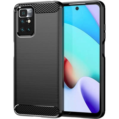 Just in Case Redmi 10 2022 Stevig Hoesje Zwart