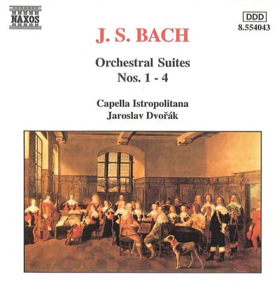 Capella Istropolitana, Jaroslav Dvořák - J.S. Bach: Orchestral Suites Nos. 1-4 (CD)