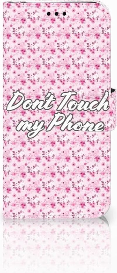 Samsung Galaxy J5 2017 Portemonnee Hoesje Flowers Pink DTMP