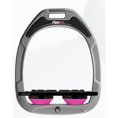 Plat Grip Aluminium/Zwart/Roze Flex-On Green Composite