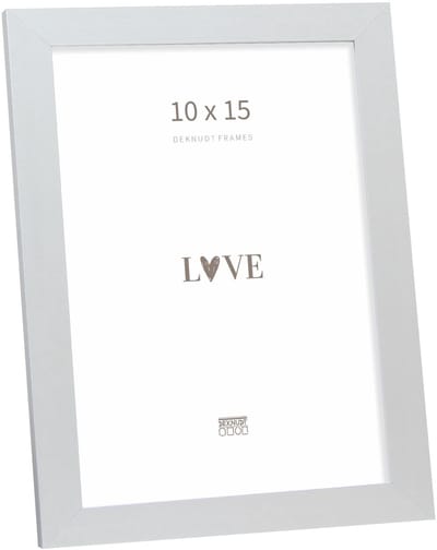 Deknudt Frames Fotolijst - Zilver - S44CD1 - Voor foto: 10x15 cm