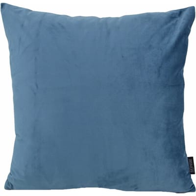 Gek op kussens! Velvet blauw | 45 x 45 cm | kussenhoes | polyester