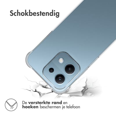 imoshion Hoesje - Geschikt voor Xiaomi Redmi 15C (5G) - Shockproof Case - Transparant