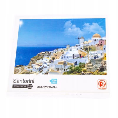 Puzzel 1000 Stukken: Santorini Eiland Griekenland
