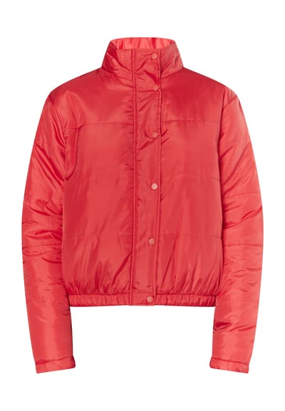 Mymo Licht gewatteerd blousonjack Dames rood