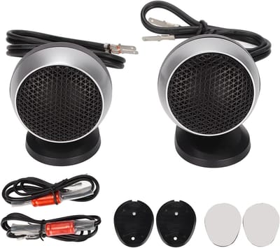Autotweeter Luidsprekers - Hoge Frequentie Speakers - Audio Verbetering - Universele Montage - 21x14x6 cm