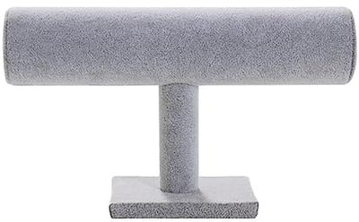 Fluwelen Armband Display Stand | T-Bar Organizer voor Sieraden