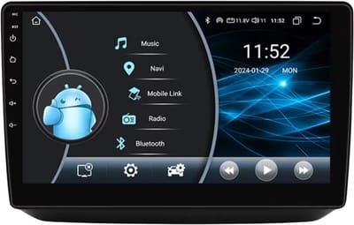 Autoradio met bluetooth - Carplay - Voor Skoda Fabia 2 (2007-2014) - Geschikt voor Apple en Android - Stereo - Navigatie - Navigatiesysteem auto - 2GB 32GB