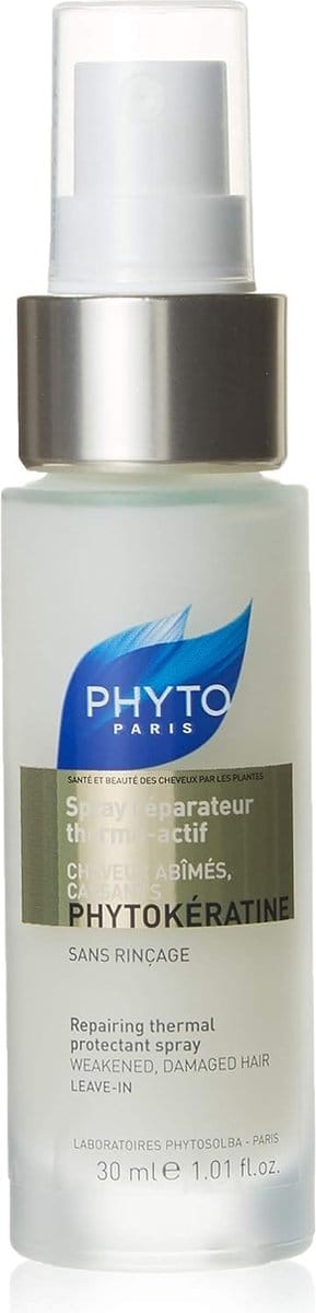 Phyto Paris Phytokératine Repairing thermal protectant spray Weakened, Damaged Hair 30ml