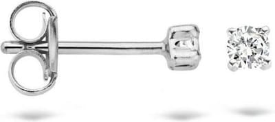 Blush Oorbellen 7138WZI -  Wit Goud (14Krt.) met Zirconia