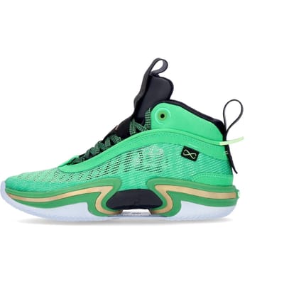 Air Jordan Xxxvi Basketbalschoen voor heren Groen Spark/metallic goud/zwart