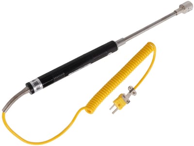 Dailygoods- Thermokoppeldraad Hittebestendig Staal - Temperatuursensor - Temperatuurdetectie - Type K - Geïsoleerde Handgreep - Temperatuurbereik -50 ~ 300 ℃