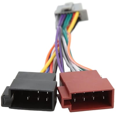 Universele ISO Draadverbinding voor Autoradio - Adapter voor Alpine Radio Ontvanger met Hoogwaardige Kabels en Eenvoudige Installatie