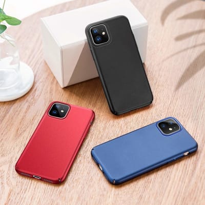 ShieldCase Ultra thin case geschikt voor Apple iPhone 11 - rood - Stijlvolle en Dunne Cover - Slank en Lichtgewicht Hoesje - Flexibele en Slanke Case - Lichtgewicht Telefoonhoes