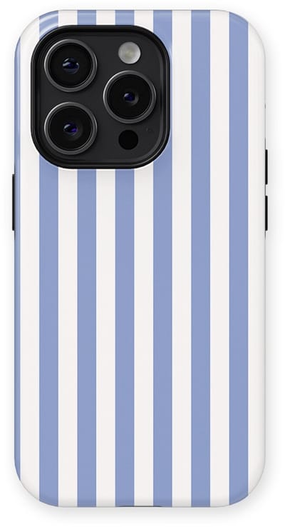 DripCase Gestreept Hoesje geschikt voor iPhone 14 Pro | Backcover met Mag | Stripes Motief | Trendy Case geschikt voor iPhone 14 Pro met Strepen Ocean Lane