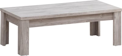 Belfurn-- - Elias Salontafel in grijze eik met zwarte sierstrip