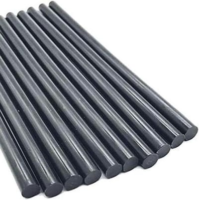 Smeltlijmsticks - Lijmstaven - Klusjes en hobby - Snelle hechting - 11mm x 300mm 10 stuks - Zwart