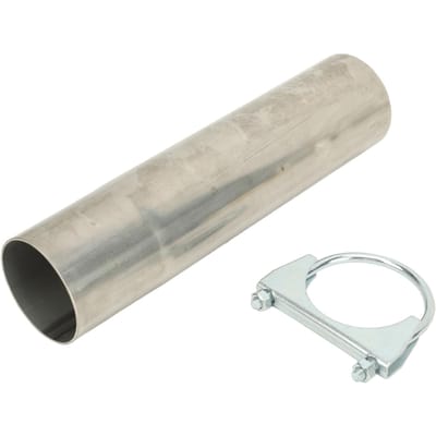 Adaptateur Réducteur de Tuyau d'Échappement 2,75 po ID à 3 po OD Réducteur d'Échappement Robuste Aluminisé beige