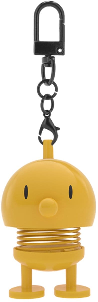 Hoptimist Bag Charm - geel - tashanger voor mannen en vrouwen - tassenhanger - sleutelhanger en accessoire voor tassen