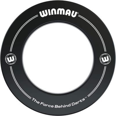 Dartbord Surround - Dart Opvangring - Bescherming Muur - Eenvoudige Montage - 68cm Diameter - Zwart