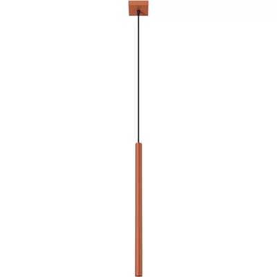 Sollux Lighting Hanglamp Pastelo - G9 - rode oker - staal - 114x8x8cm