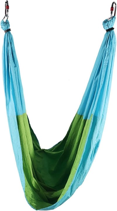 Lucht Yoga Swing Hangmat Fitness Stoel met Handvatten en Verstelbare Banden