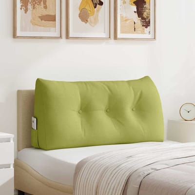 vidaXL - Rugkussen - Lichtgroen - 100 - x - 24 - x - 50 - cm - Stof