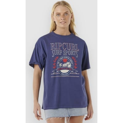 Rip Curl Surf Dept. Heritage T-Shirt blauw