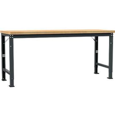 Manuflex werkbank Profi speciaal, tafelblad multiplex, 2000 x 700 mm, antraciet