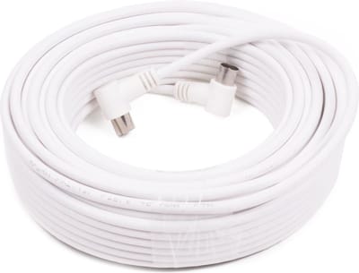 HQ haakse coax kabel 15 meter
