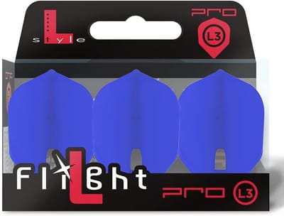 Dart Flights - Vorm Vleugels - Precisie Darts - Champagne Ring Compatibel - 1047 mm^2 - Blauw