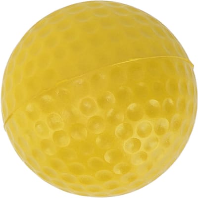 42,5 mm PU Schuim Golfballen Sterke Flexibiliteit Buiten Golf Oefenbal voor Sport Fitness Geel geel