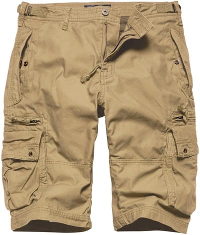 Vintage Industries Cargoshorts Gandor Shorts Dark Khaki-M