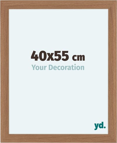 Your Decoration - Fotolijst 40x55 cm - MDF - Notenhout Licht - Como