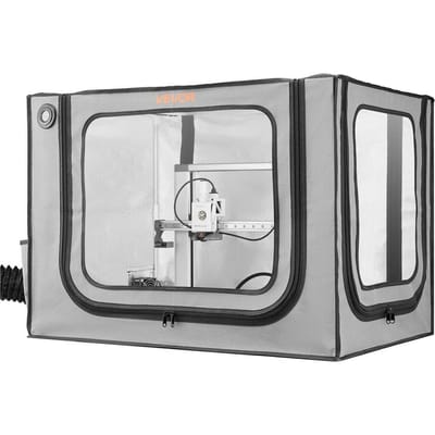 Boîtier pour imprimante 3D avec ventilation, étanche à la poussière et à l'eau, grande taille, tissu Oxford 600D, tente pour imprimante 3D, boîtier de protection à température constante avec