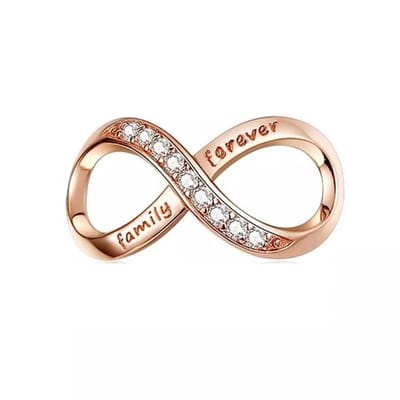 Infinity Bedel - Family Forever - Voor op Bedel Armbanden - Romystones