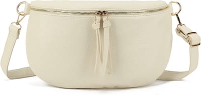 Giuliano Kunstlederen heuptas Bernadette - Beige