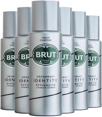 6x Brut Deodorant Identity 200 ml