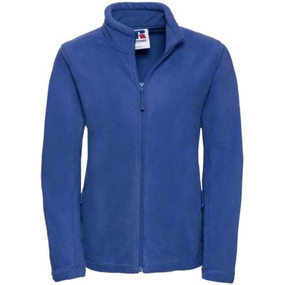 Russell Dames/Dames Outdoor Fleecejack (Koningsblauw)