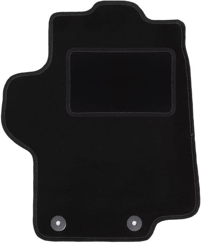 Bestuurdersmat zwart voor: Peugeot 1007 minivan (2004-2009)