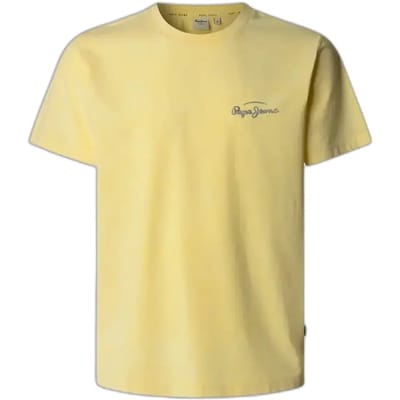 Pepe Jeans Terell T-shirt Met Korte Mouwen Geel S Man
