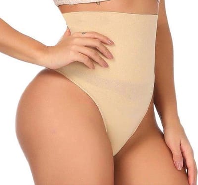 *** High waist string beige maat 38/40 - voor een slank en strak silhouet - Strakke Buik - Jurk Gala van Heble® ***