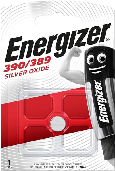 1 stuk Horloge batterij Energizer 390-389 MD