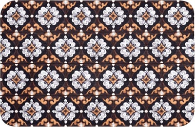 WC mat 60x40 cm - Antislip - traditioneel - Element - Kleurrijk - Toiletmat - Vloermat - Douchemat - Toilet tapijt - Toiletmatten
