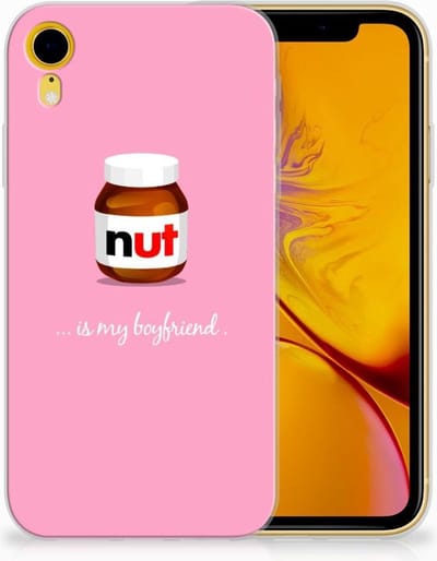 Apple iPhone Xr Siliconen Case Nut Boyfriend