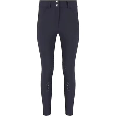 Kentucky Horsewear - Rijbroek Miami - Dames - Full Grip - 4 Way Stretch - Navy - Maat 36 - Slim Fit & Ademend